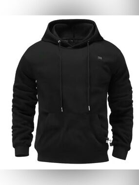 NEW NWT Women's Black Heated Hoodie XL Extra Large